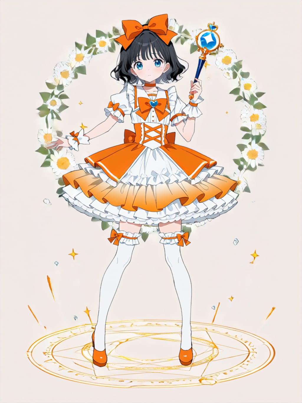 変身！魔法少女ふーか【パラパライラスト】