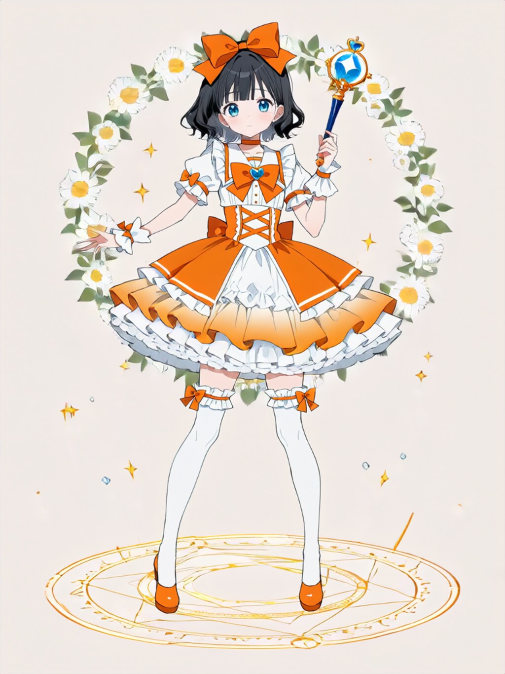 変身！魔法少女ふーか【パラパライラスト】