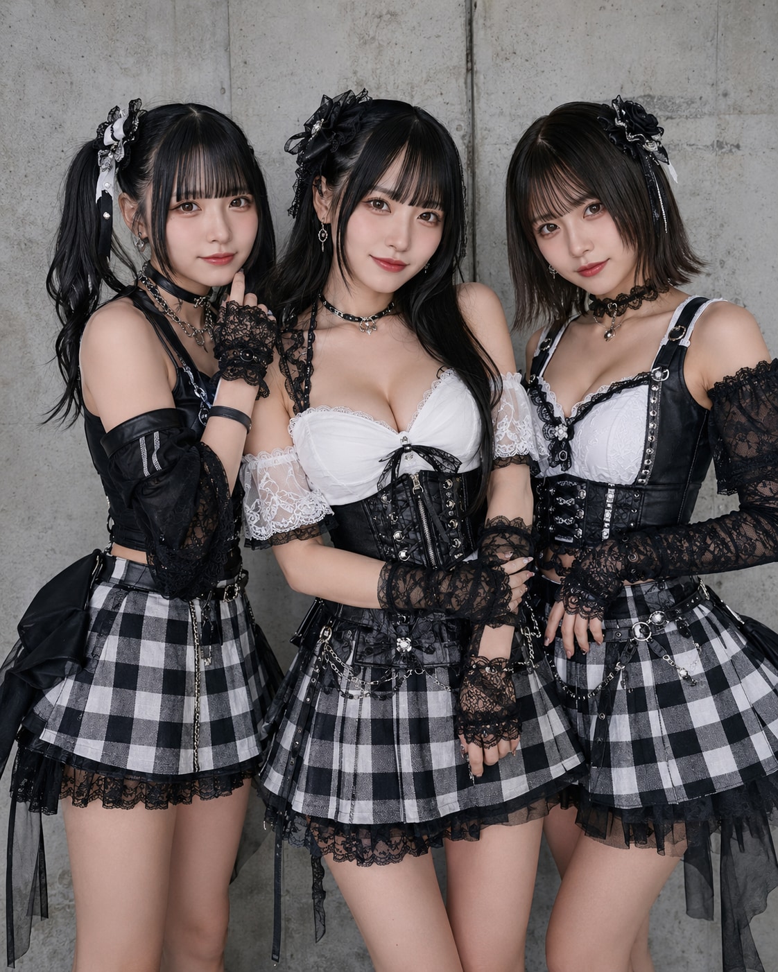 ゴシック×清楚な可愛いアイドル🌸