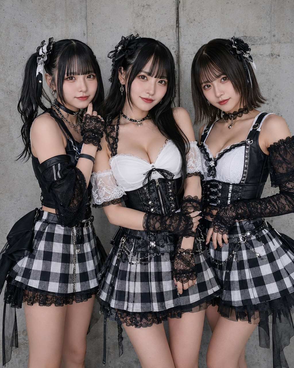 ゴシック×清楚な可愛いアイドル🌸