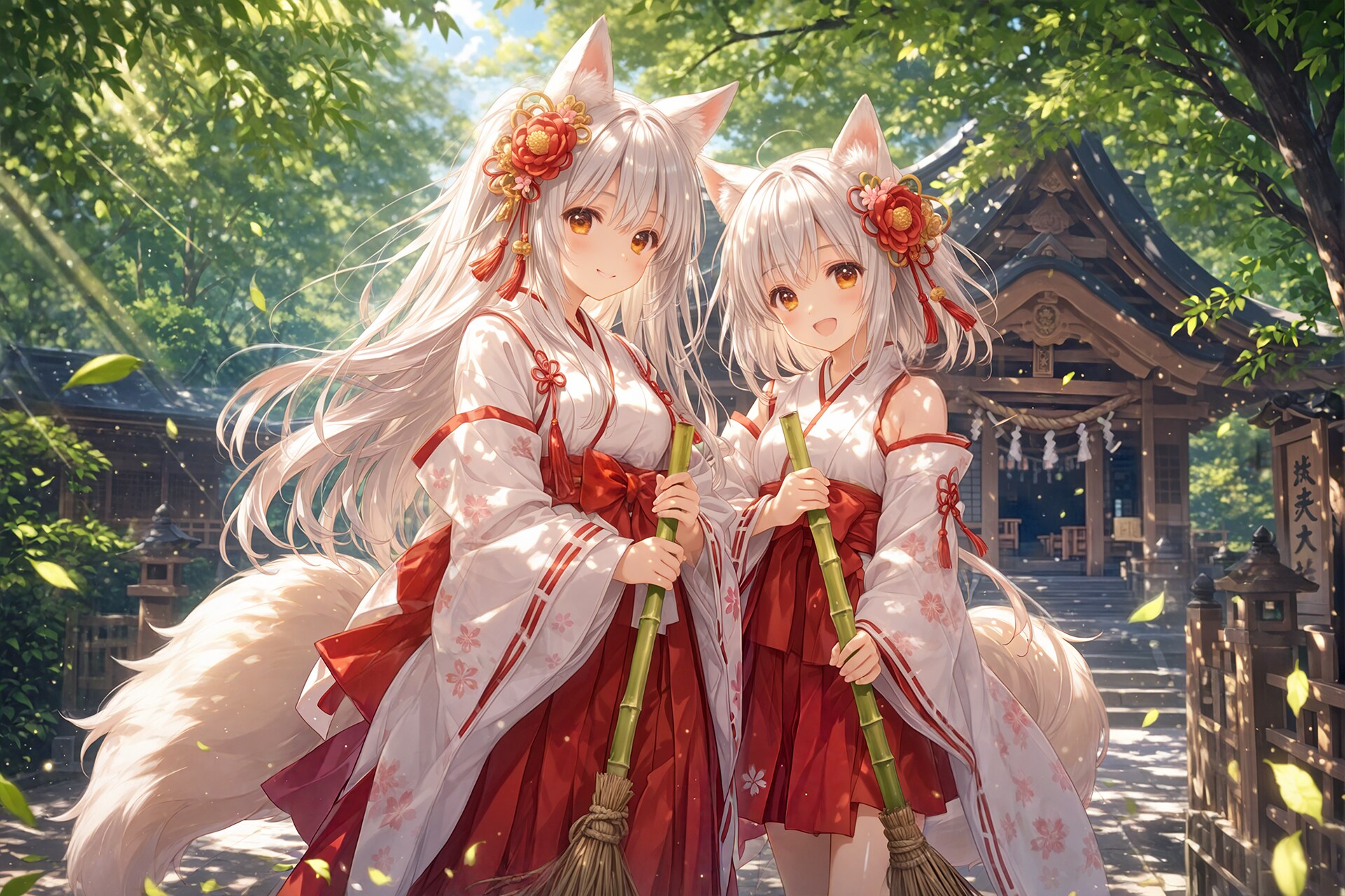 狐巫女姉妹