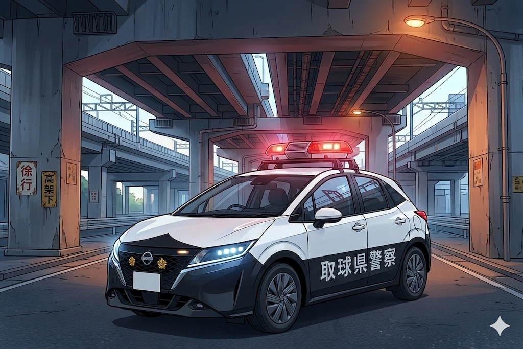 取球県警察 パトカー