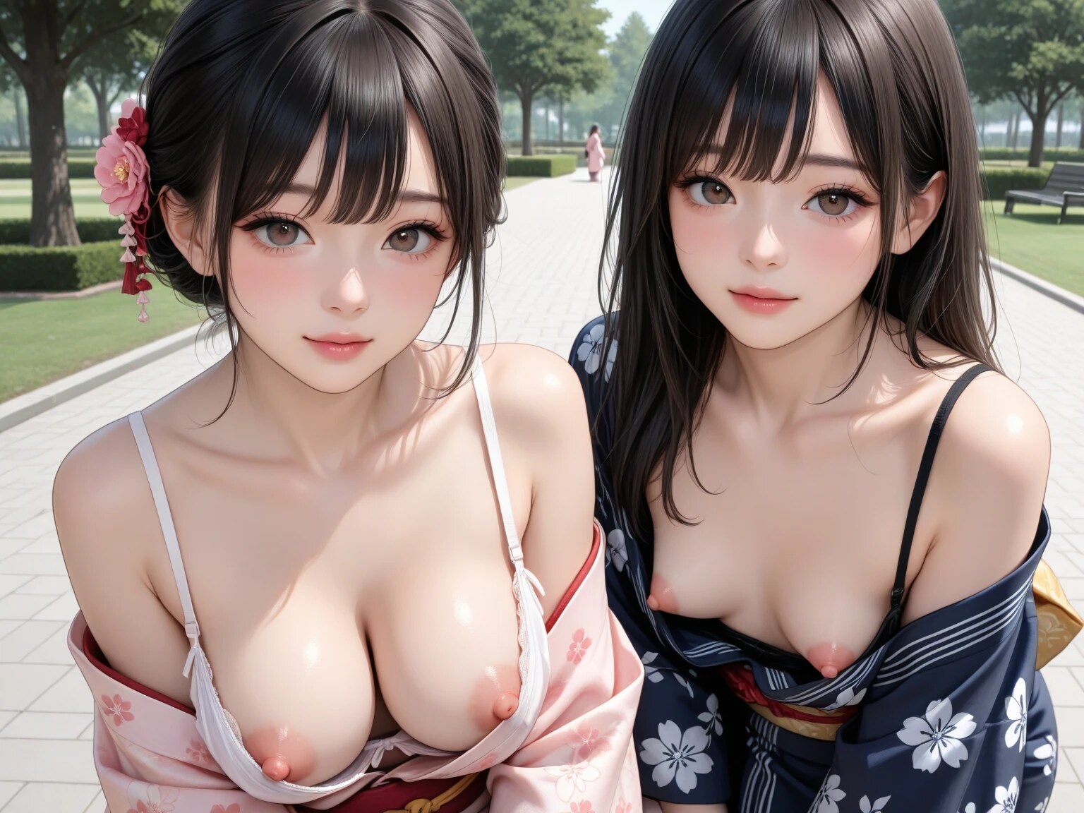 7枚:ちょいリアル系胸チラ