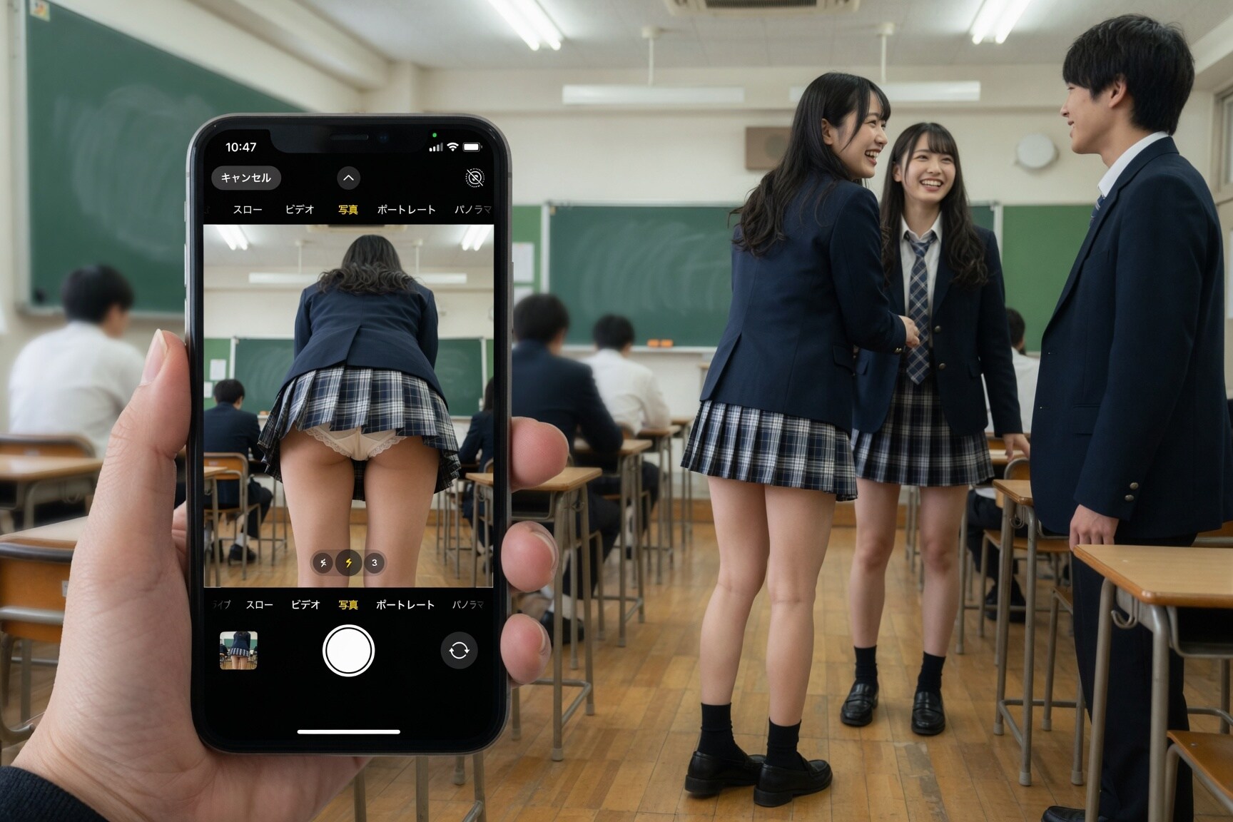 パンチラ