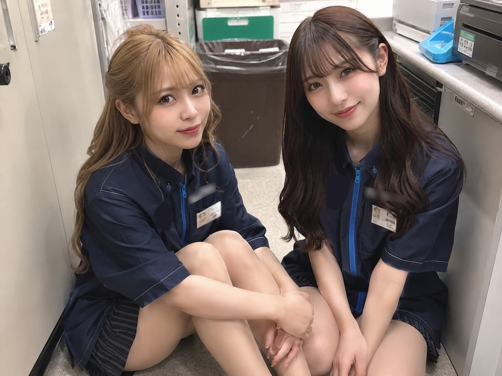 アイドルのように可愛いコンビニバイトさん②🌸