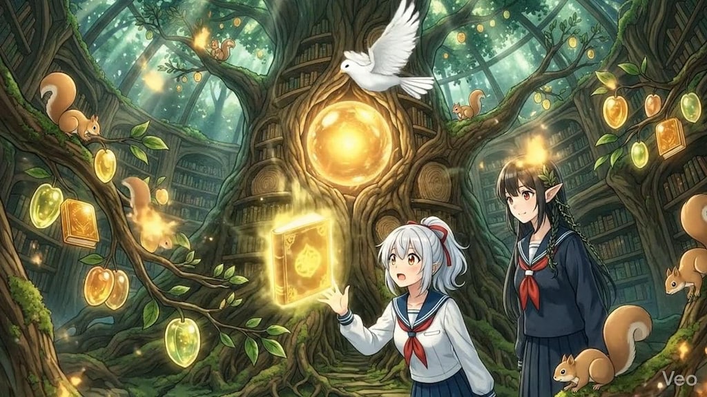 エル「本が生まれるぅ！」～「本が育つ」生命図書館　-の動画テスト