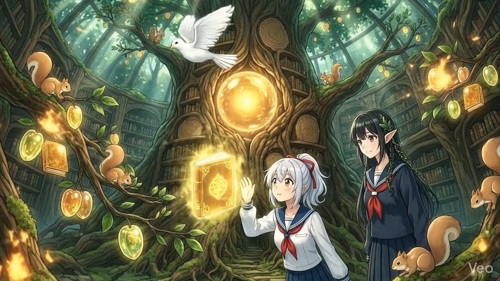 エル「本が生まれるぅ！」～「本が育つ」生命図書館　-の動画テスト