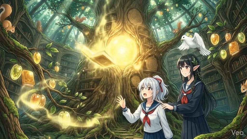 エル「本が生まれるぅ！」～「本が育つ」生命図書館　-の動画テスト