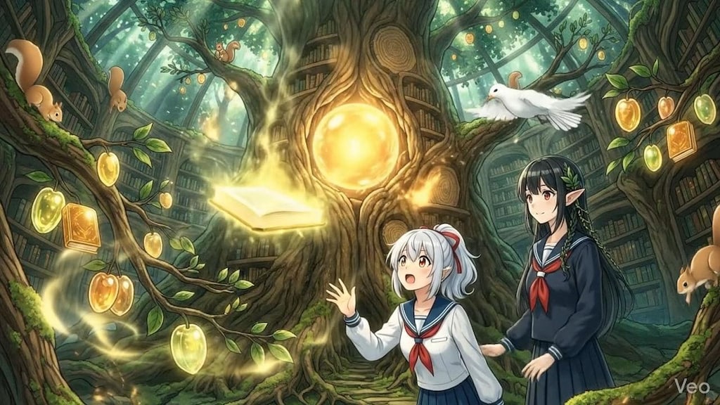 エル「本が生まれるぅ！」～「本が育つ」生命図書館　-の動画テスト