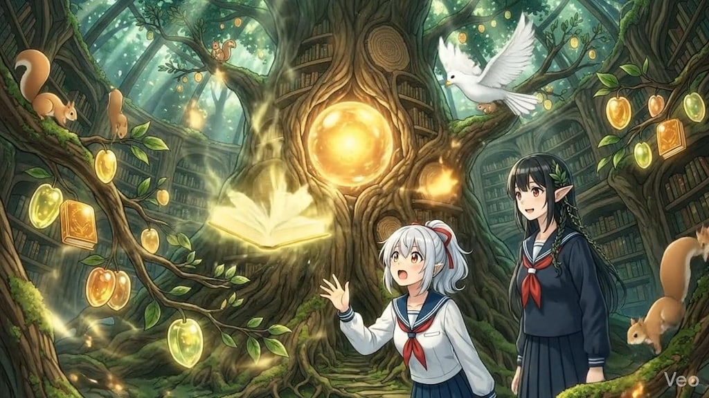 エル「本が生まれるぅ！」～「本が育つ」生命図書館　-の動画テスト