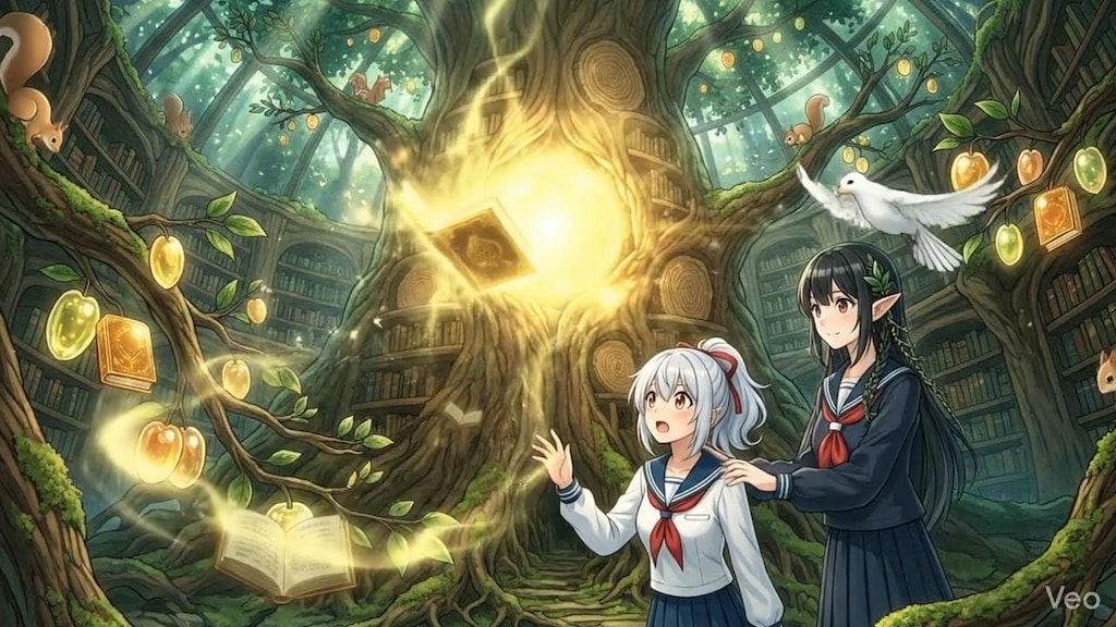 エル「本が生まれるぅ！」～「本が育つ」生命図書館　-の動画テスト