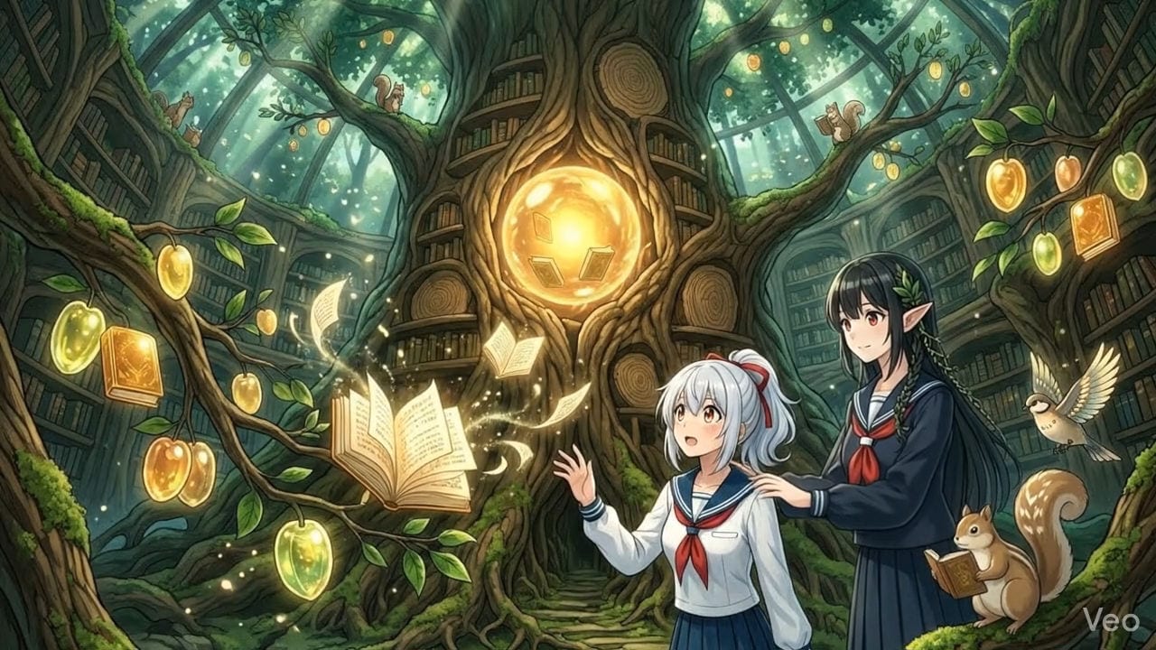 エル「本が生まれるぅ！」～「本が育つ」生命図書館　-の動画テスト