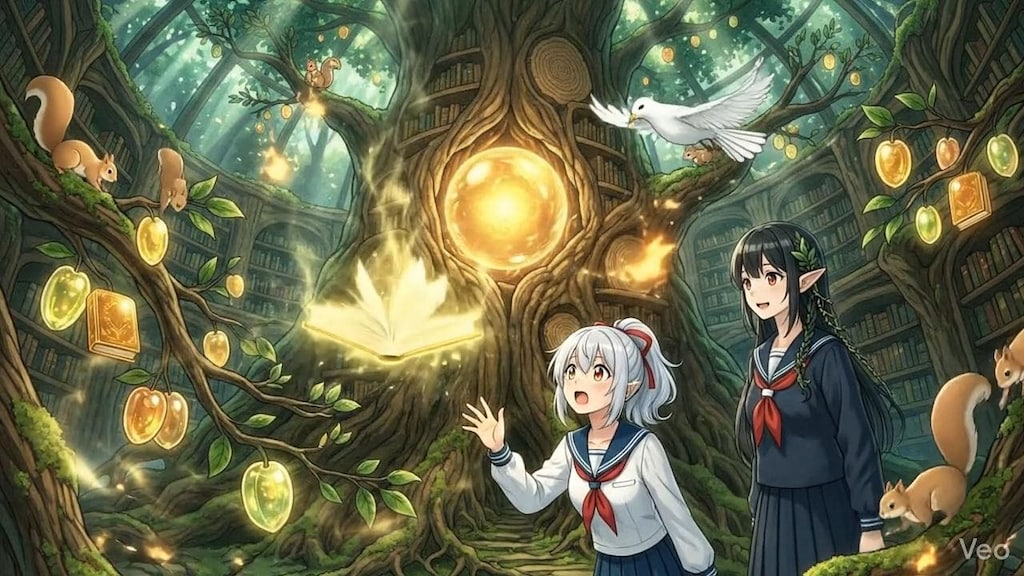 エル「本が生まれるぅ！」～「本が育つ」生命図書館　-の動画テスト