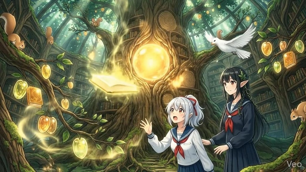 エル「本が生まれるぅ！」～「本が育つ」生命図書館　-の動画テスト