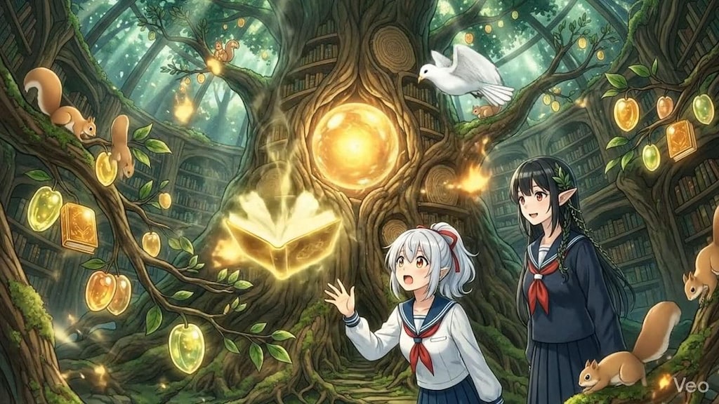 エル「本が生まれるぅ！」～「本が育つ」生命図書館　-の動画テスト