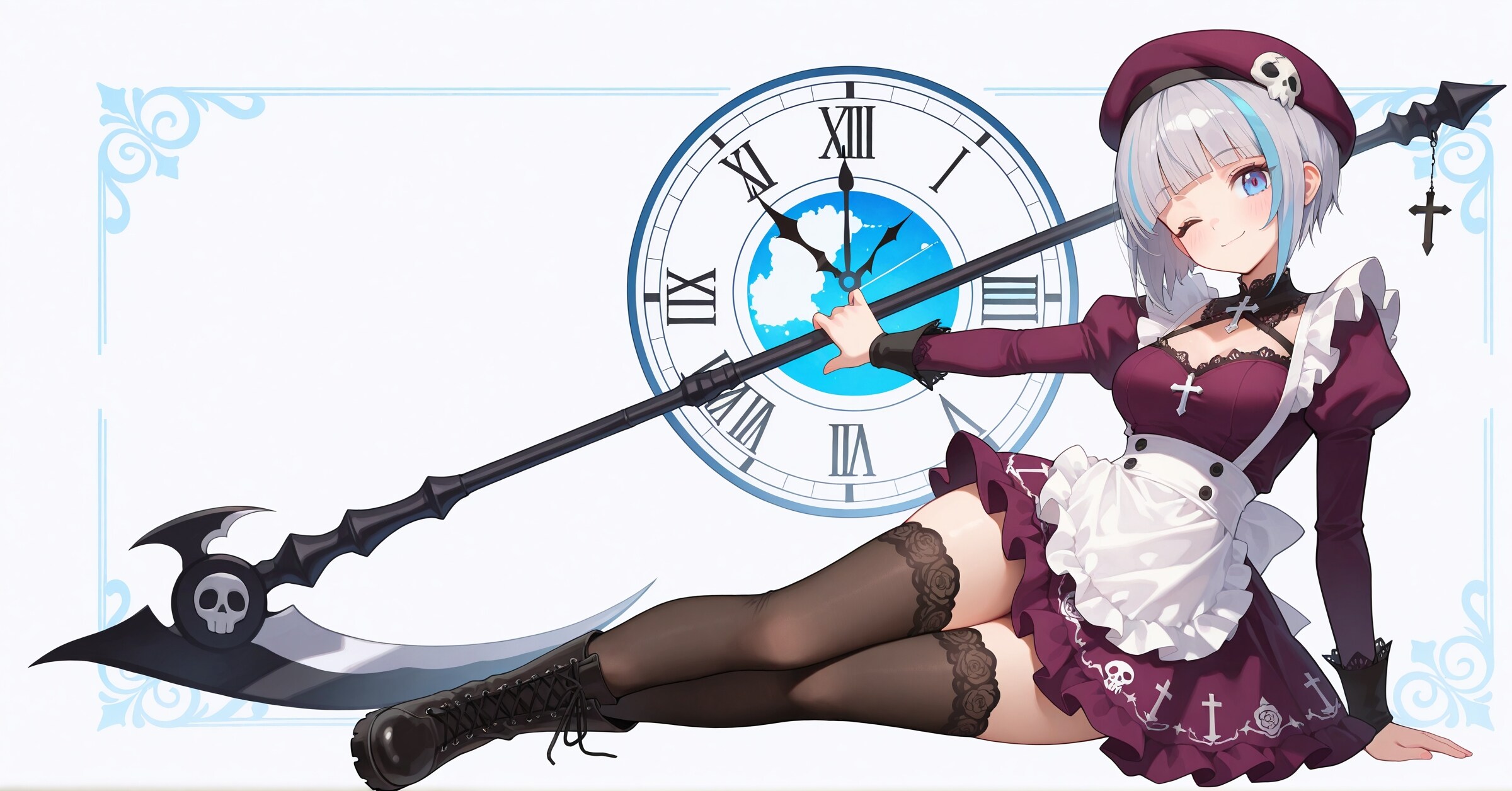 死神喫茶ウェイトレス衣装