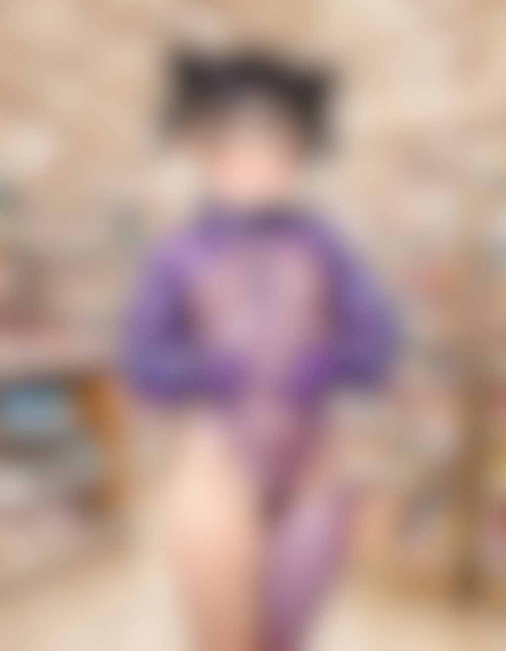 透けているボディスーツと陰毛とか