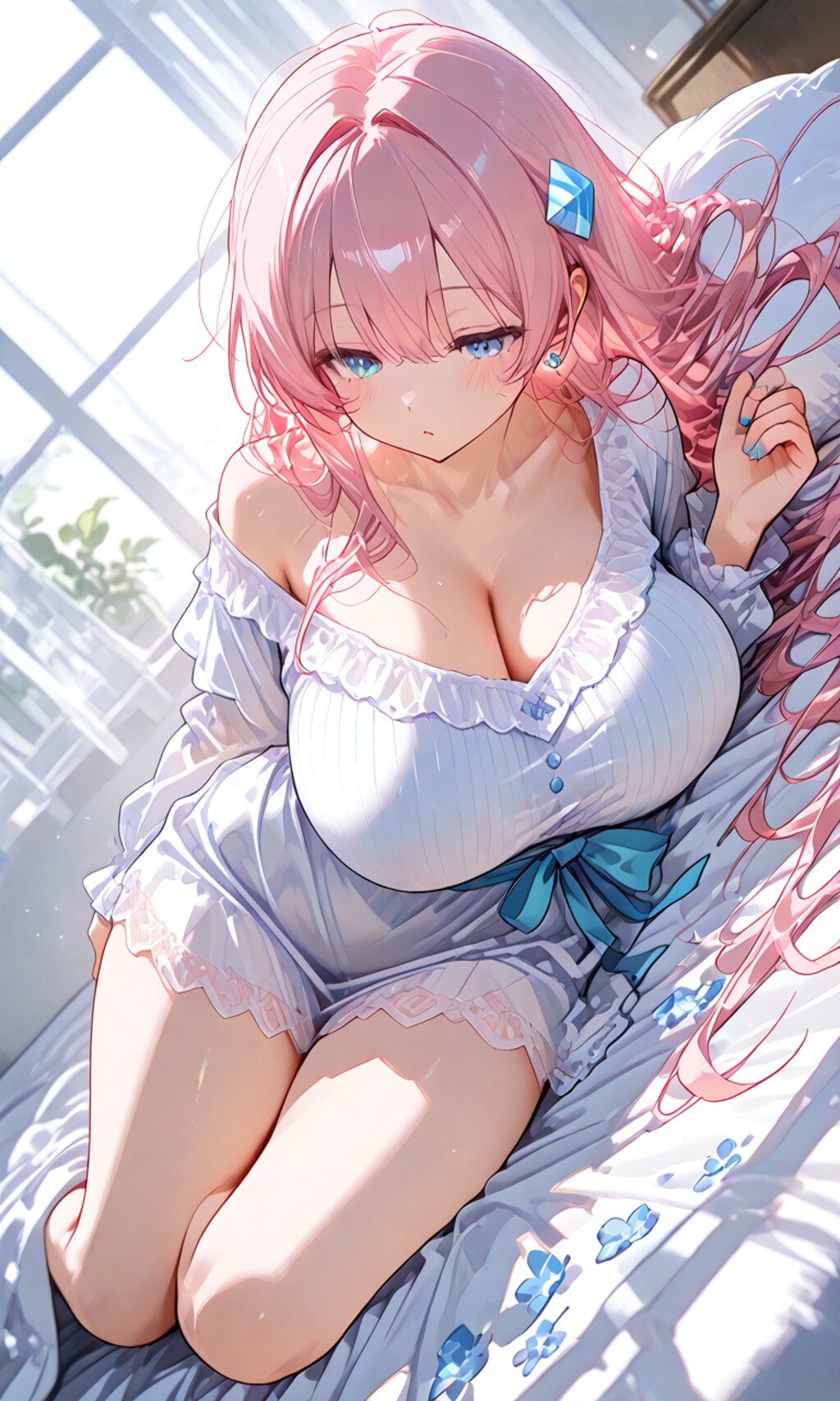 うたた寝の少女