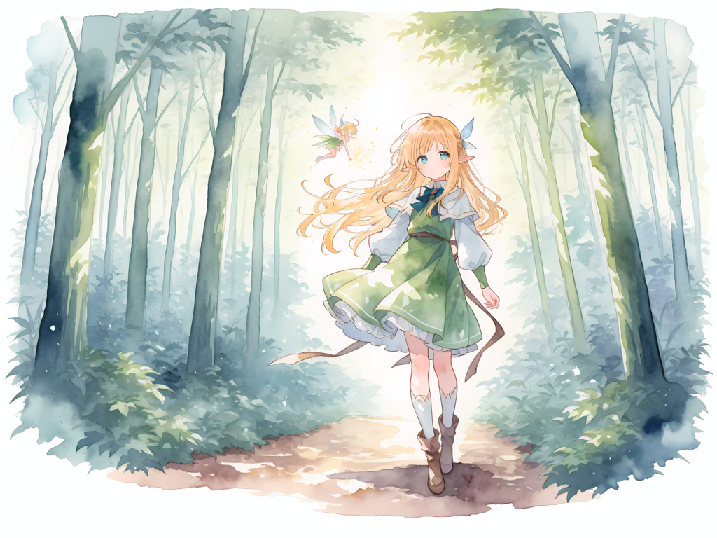 エルフと妖精