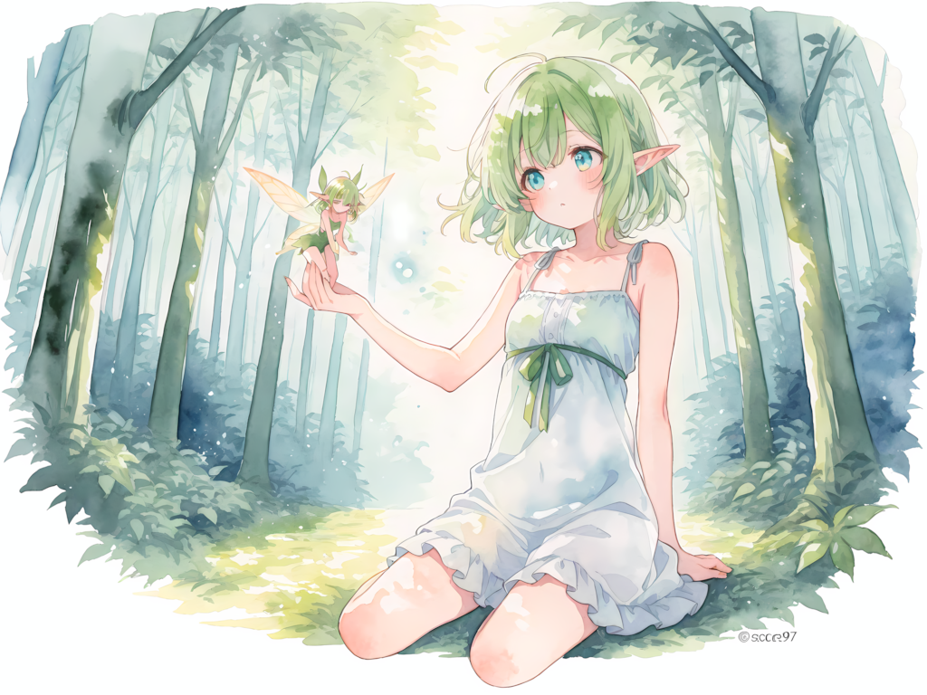 エルフと妖精