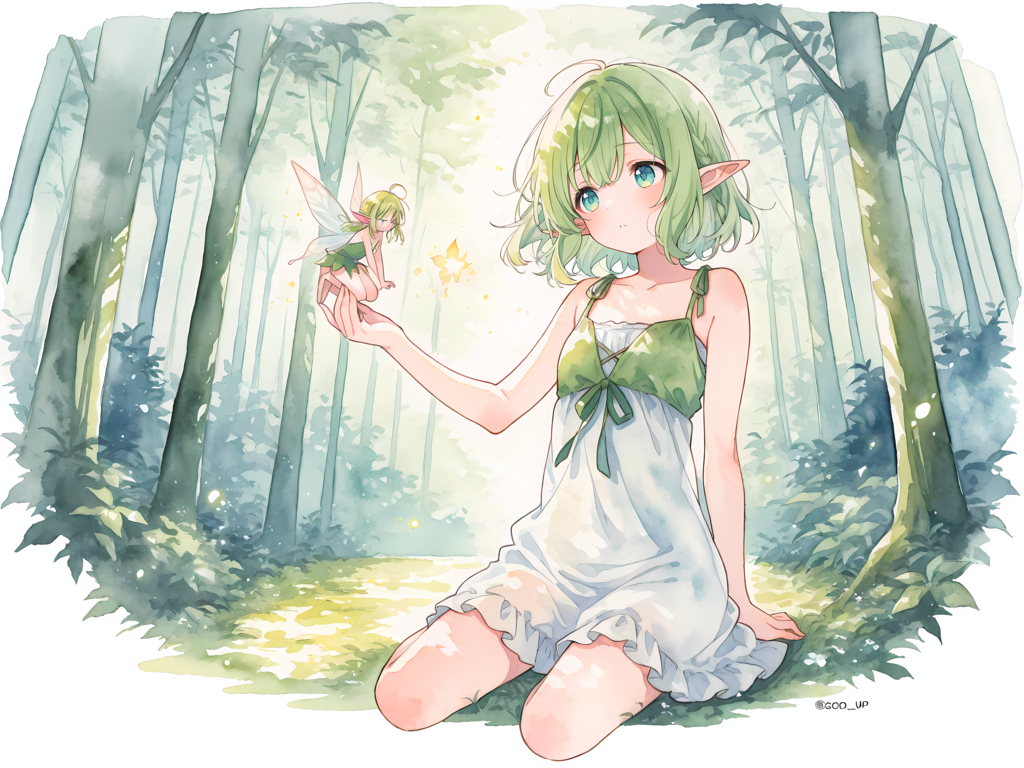 エルフと妖精