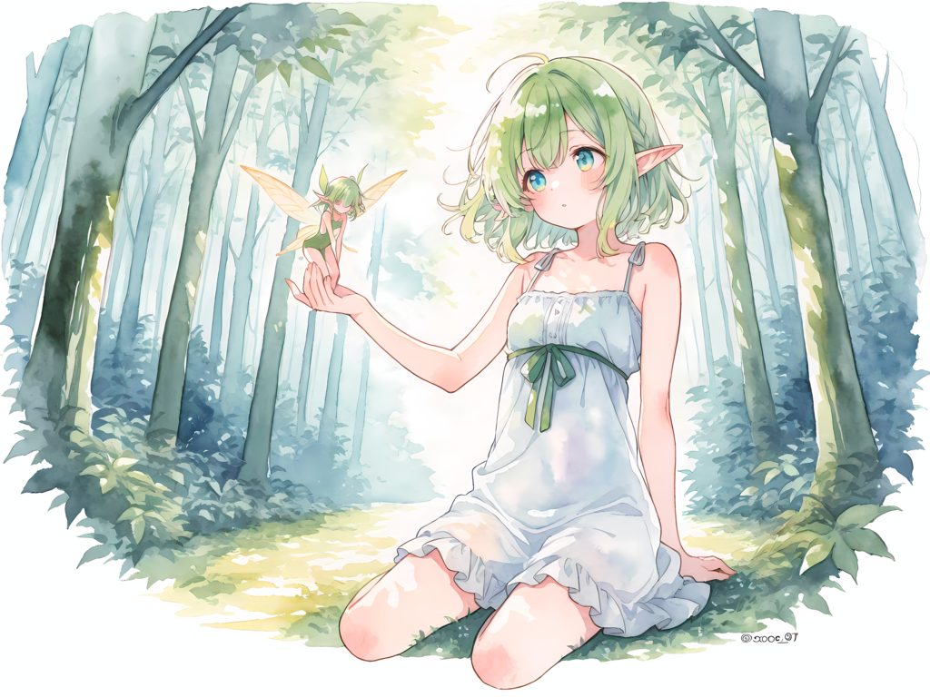 エルフと妖精
