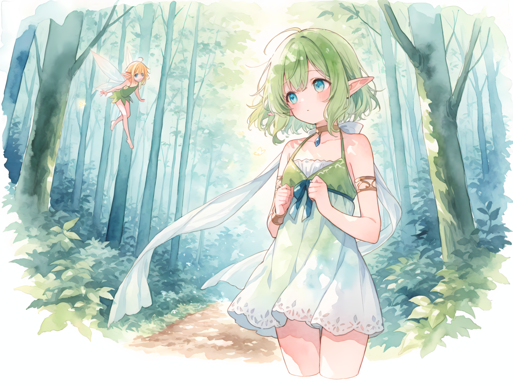 エルフと妖精