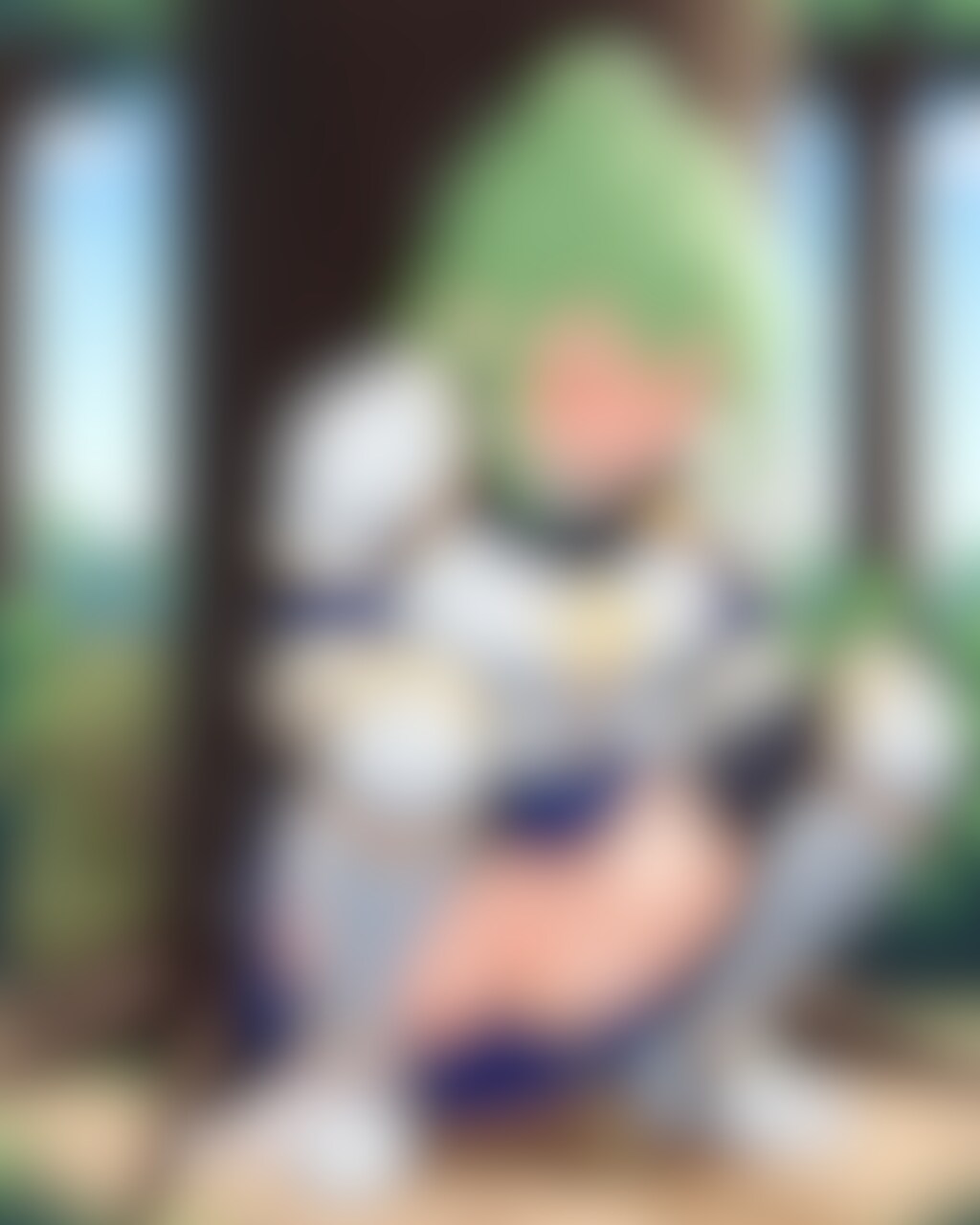 臭いでゴブリンに見つかってしまう子（高解像度版）