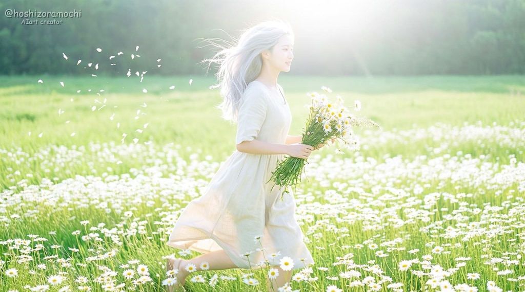 花と女性【１】