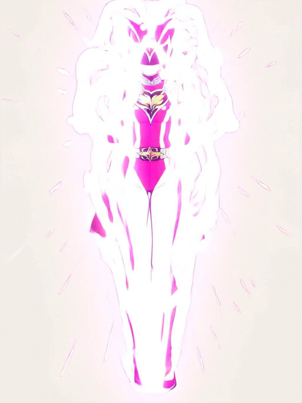 変身！戦隊ピンク！【パラパライラスト】