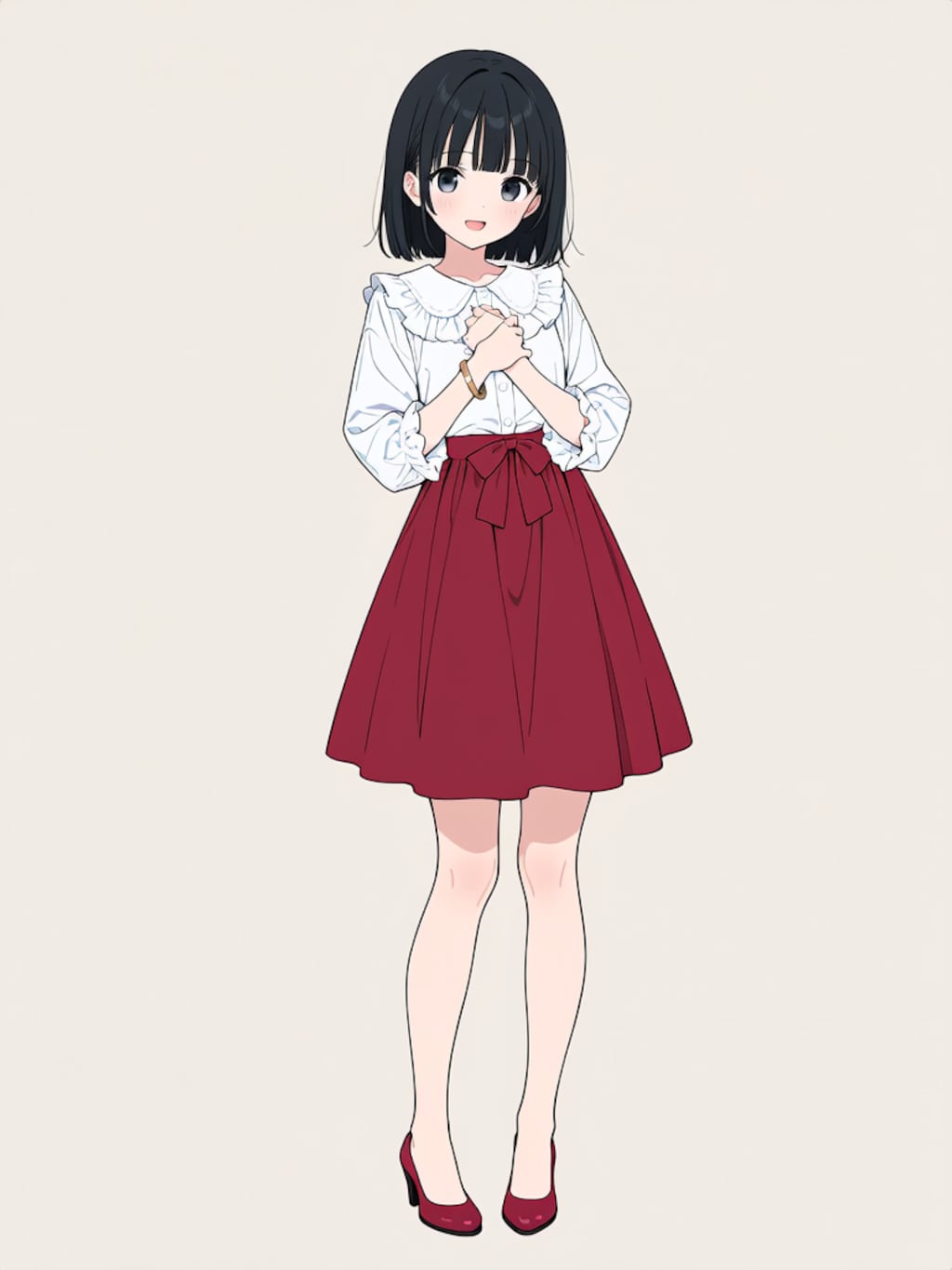 変身！戦隊ピンク！【パラパライラスト】