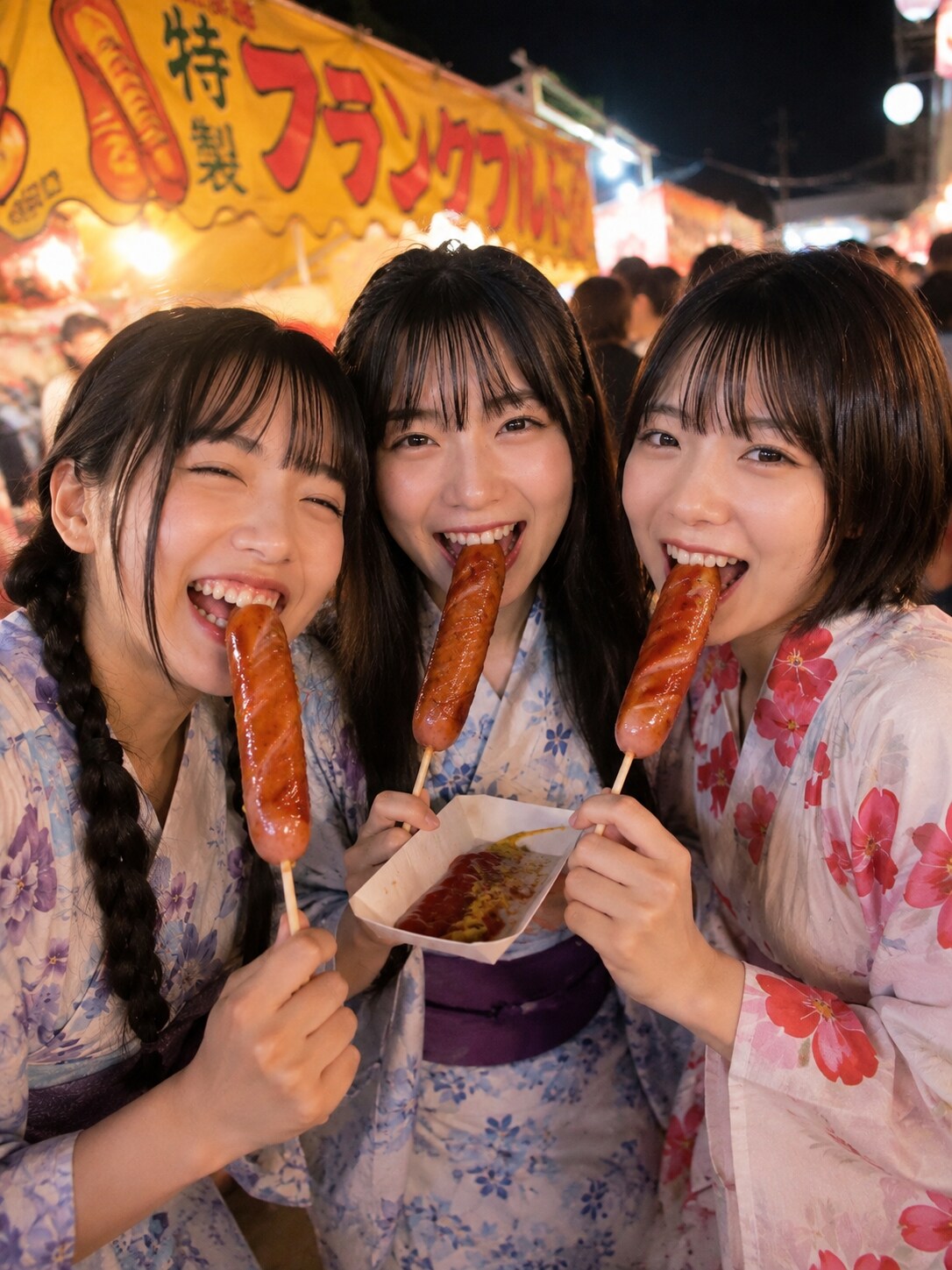 おいしい夏祭り😋