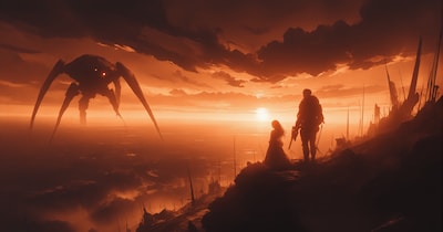 最後の夕日