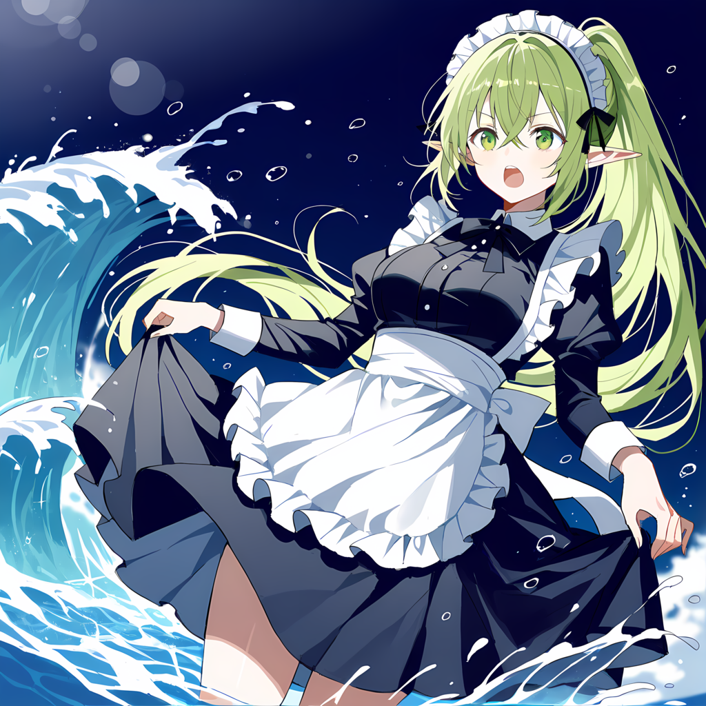 没イラスト ～流され（ない）メイド～
