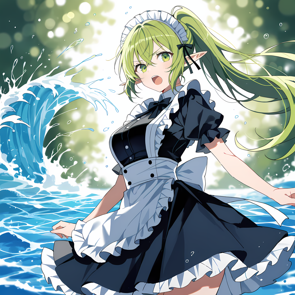 没イラスト ～流され（ない）メイド～