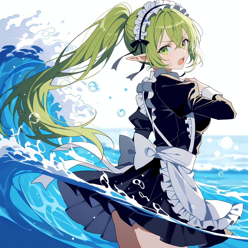 没イラスト ～流され（ない）メイド～