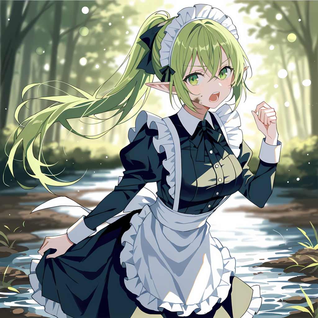 没イラスト ～流され（ない）メイド～