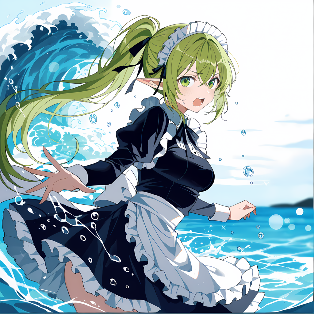 没イラスト ～流され（ない）メイド～