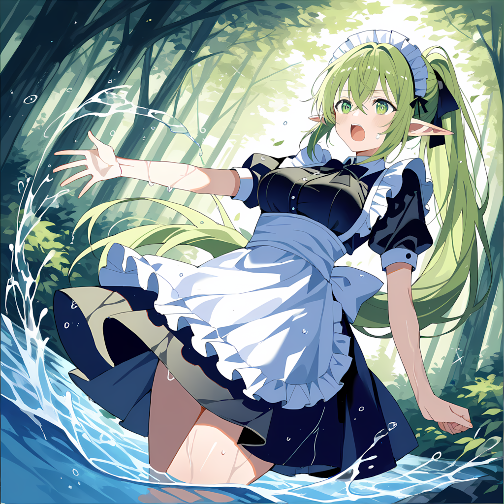 没イラスト ～流され（ない）メイド～