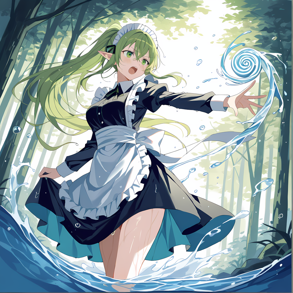 没イラスト ～流され（ない）メイド～