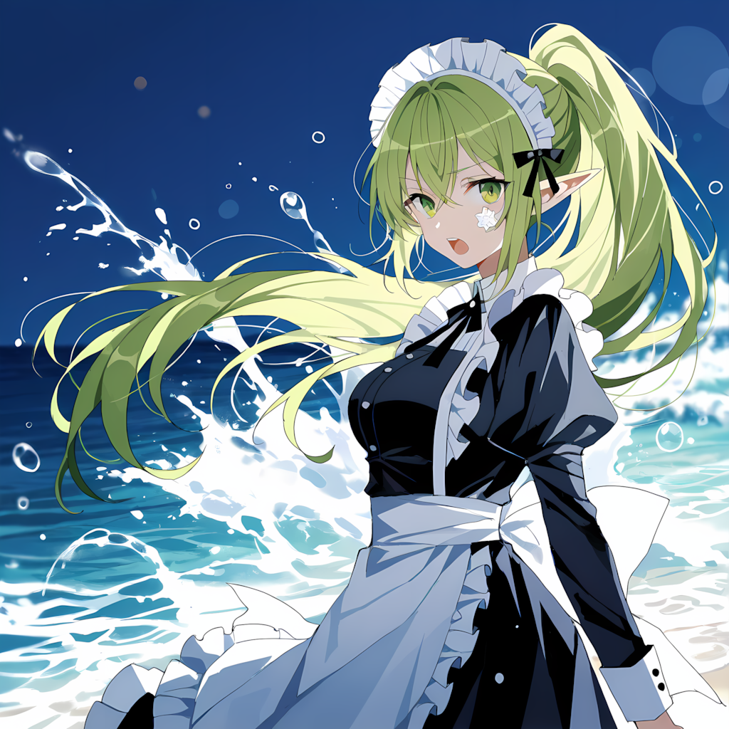 没イラスト ～流され（ない）メイド～