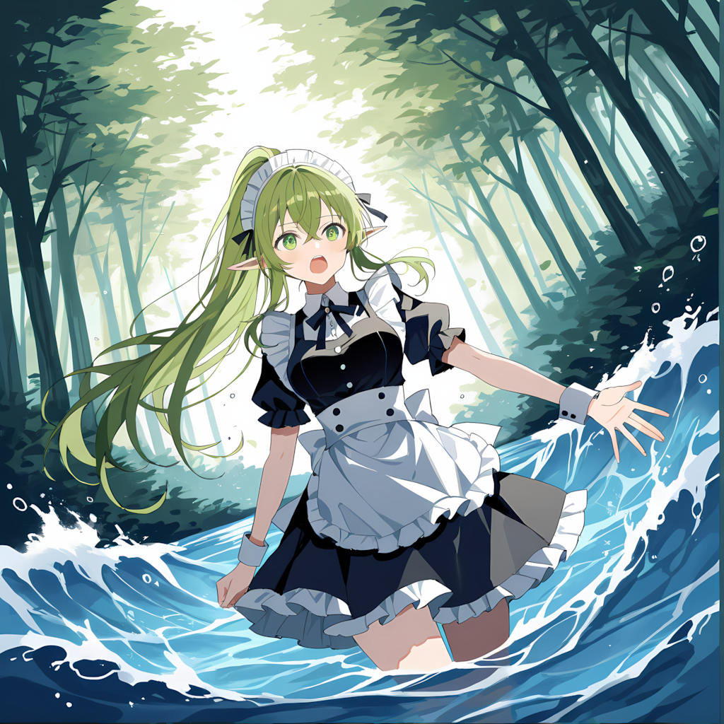 没イラスト ～流され（ない）メイド～