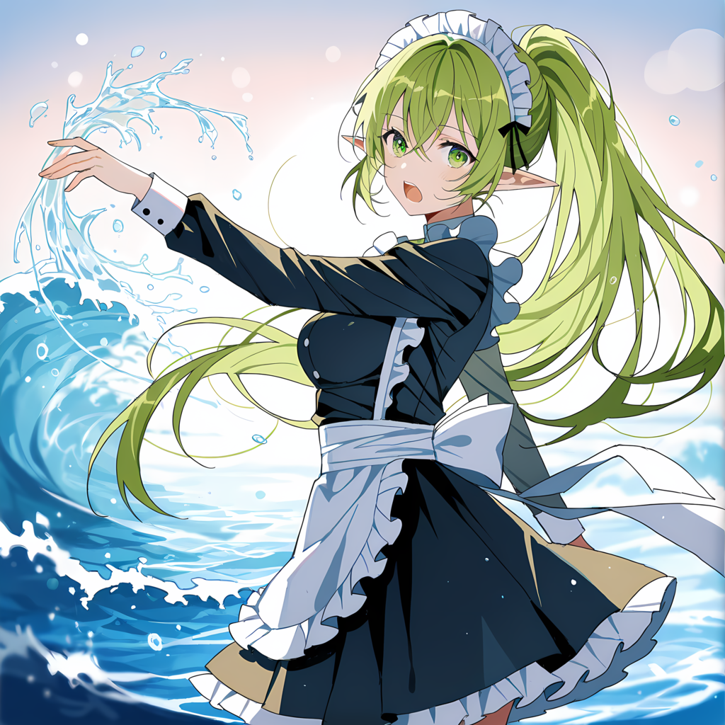 没イラスト ～流され（ない）メイド～