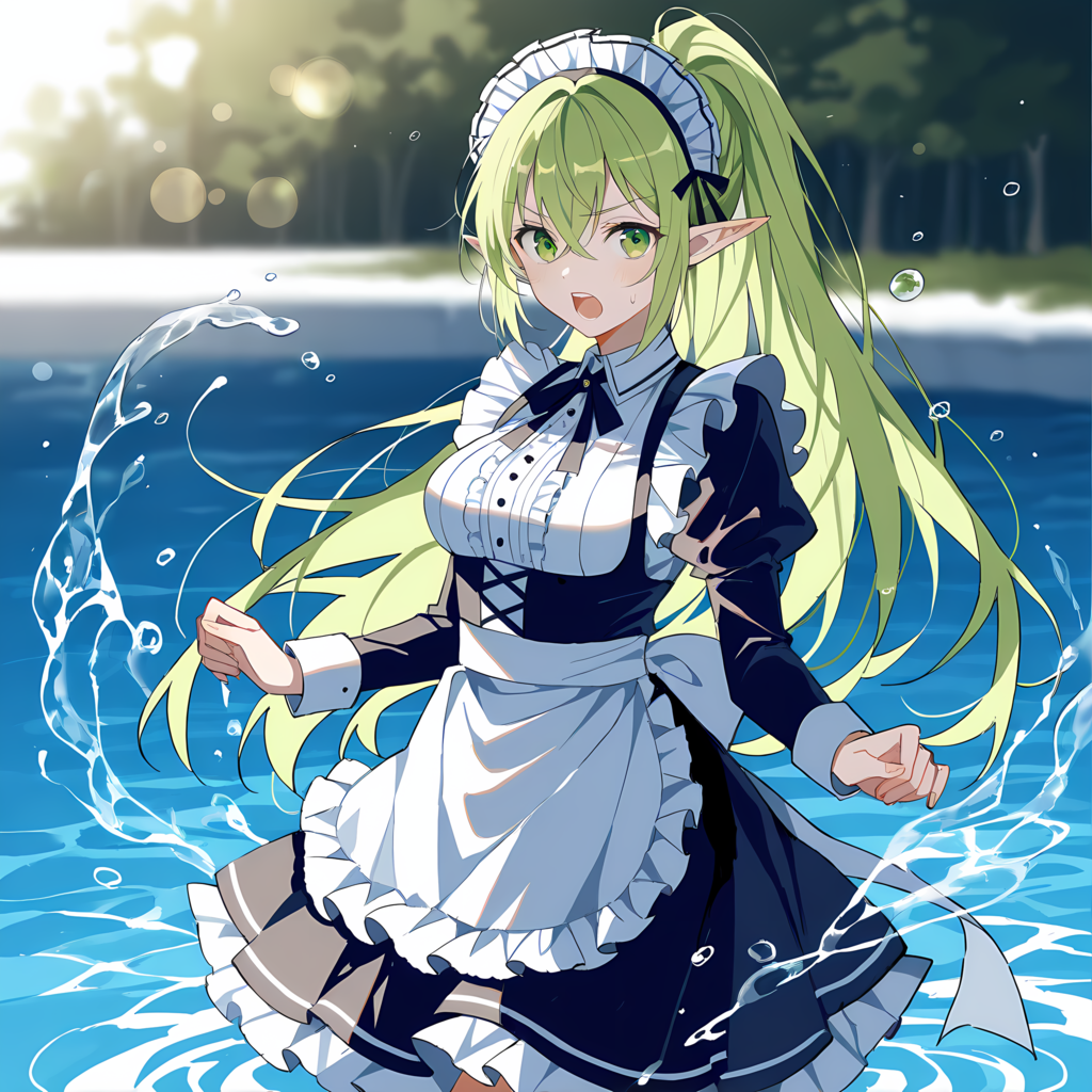 没イラスト ～流され（ない）メイド～