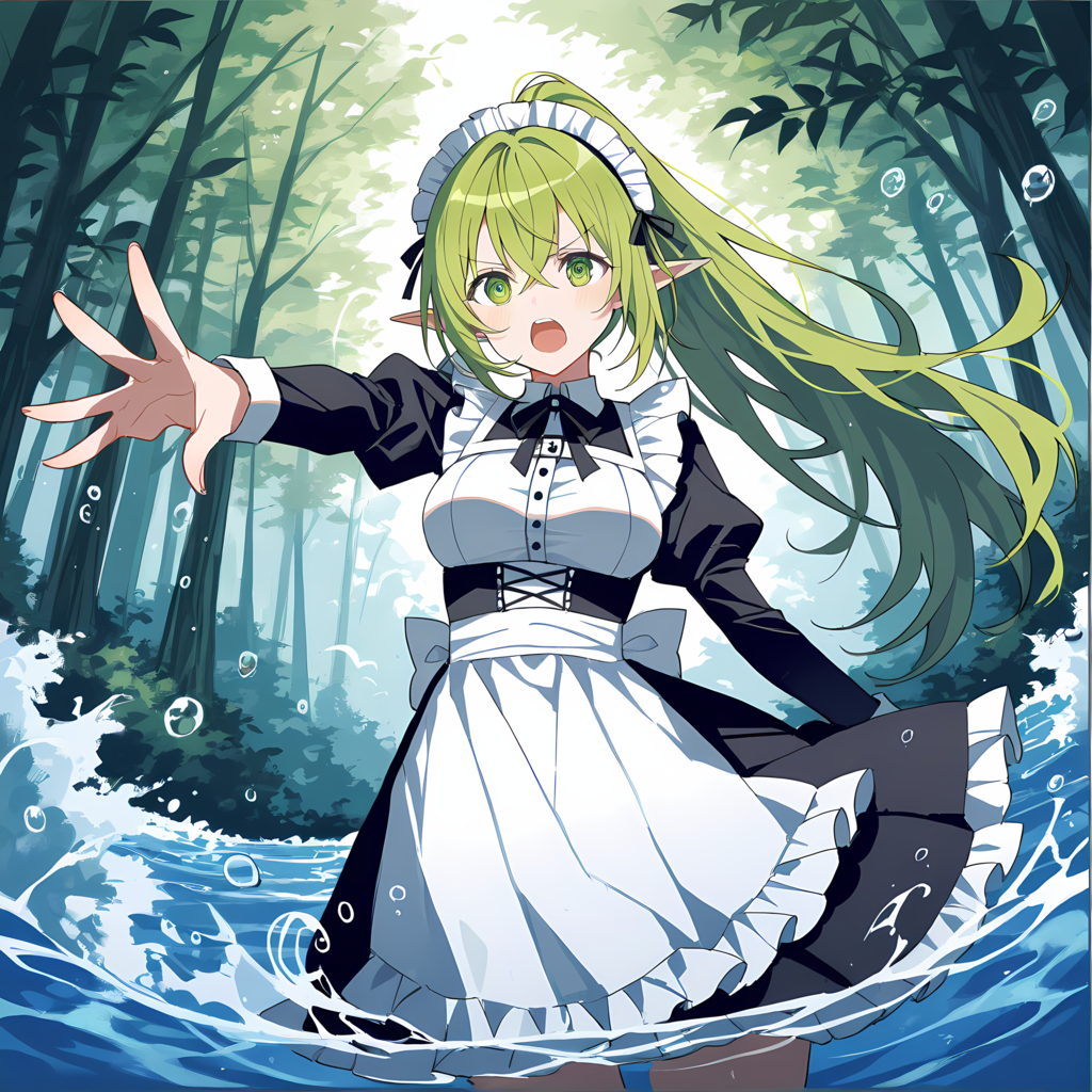 没イラスト ～流され（ない）メイド～