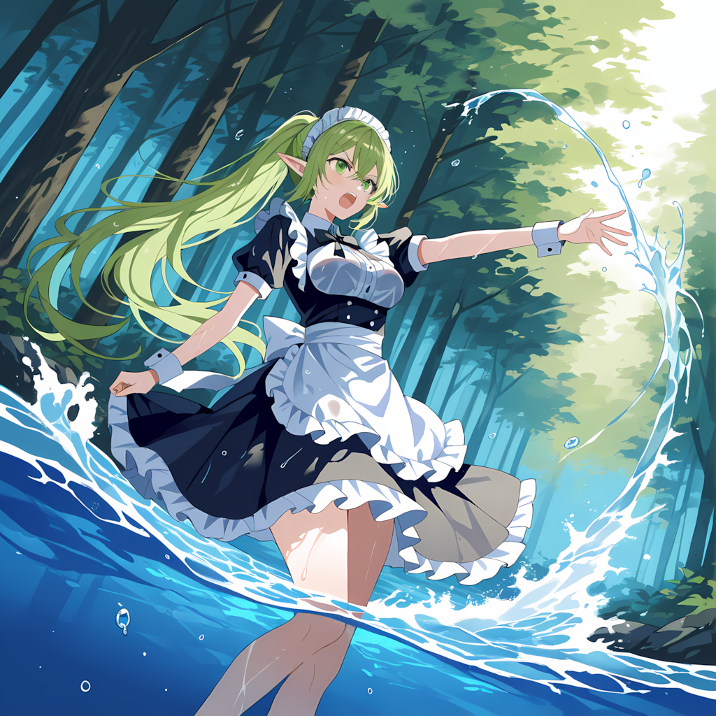 没イラスト ～流され（ない）メイド～