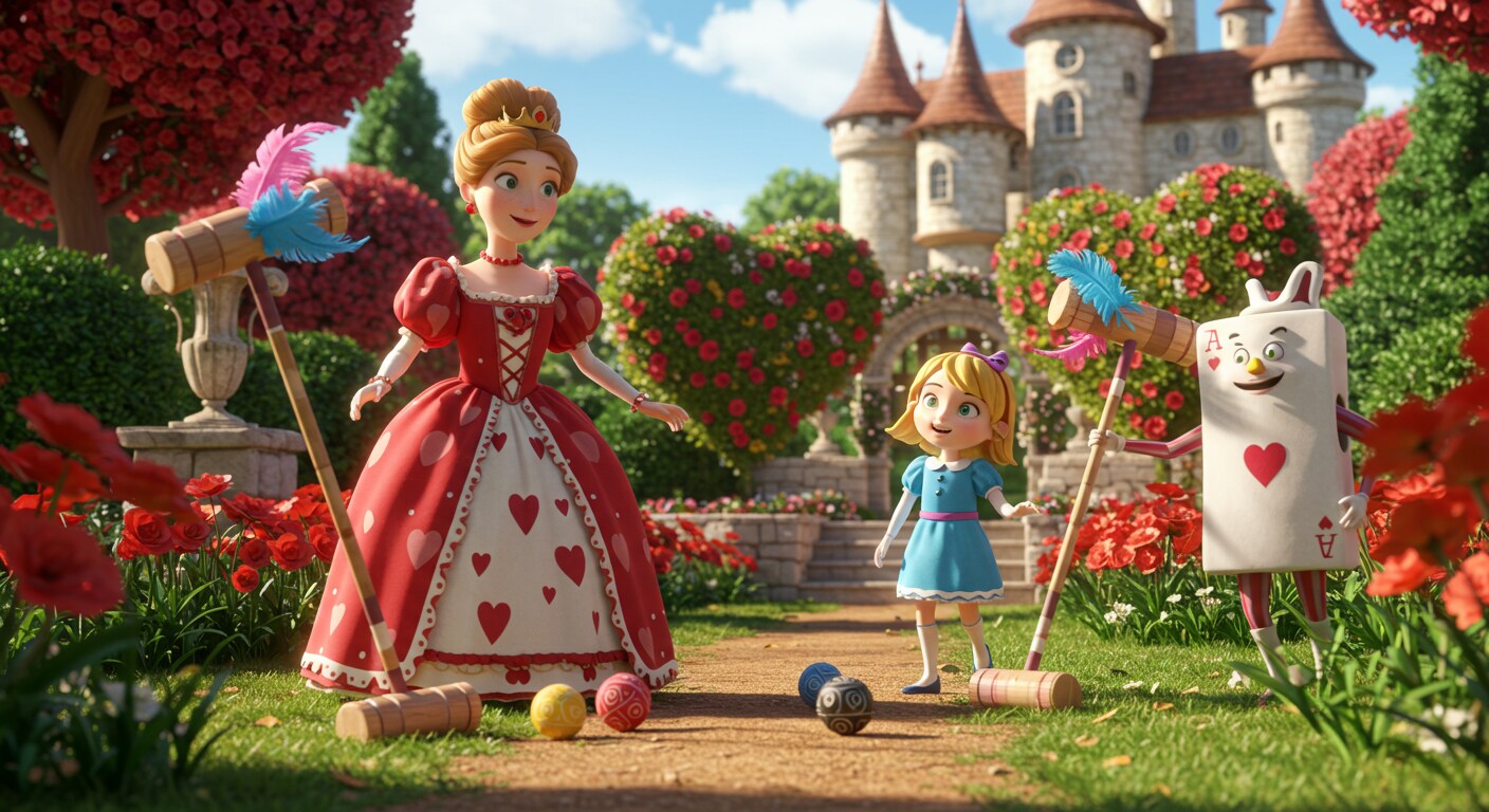 ハートの女王のクロッケー大会 -2