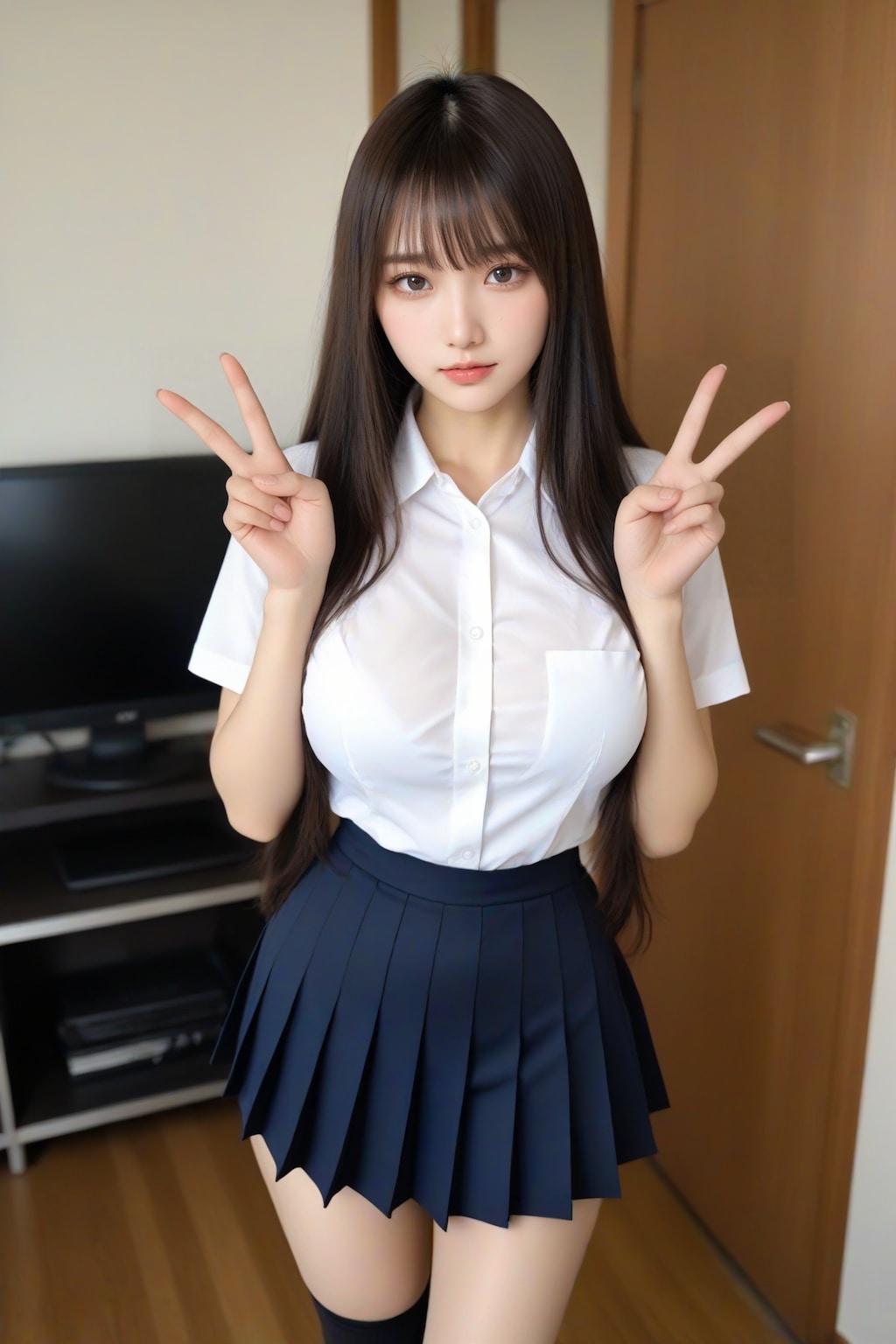 V