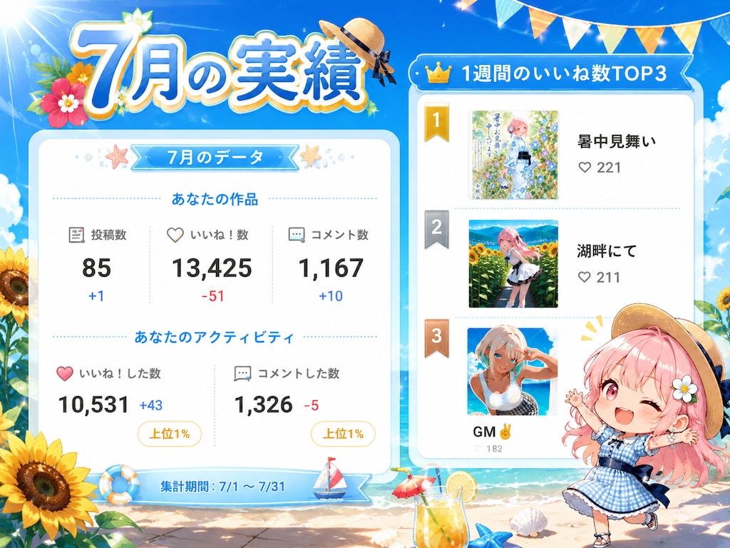2026年7月実績