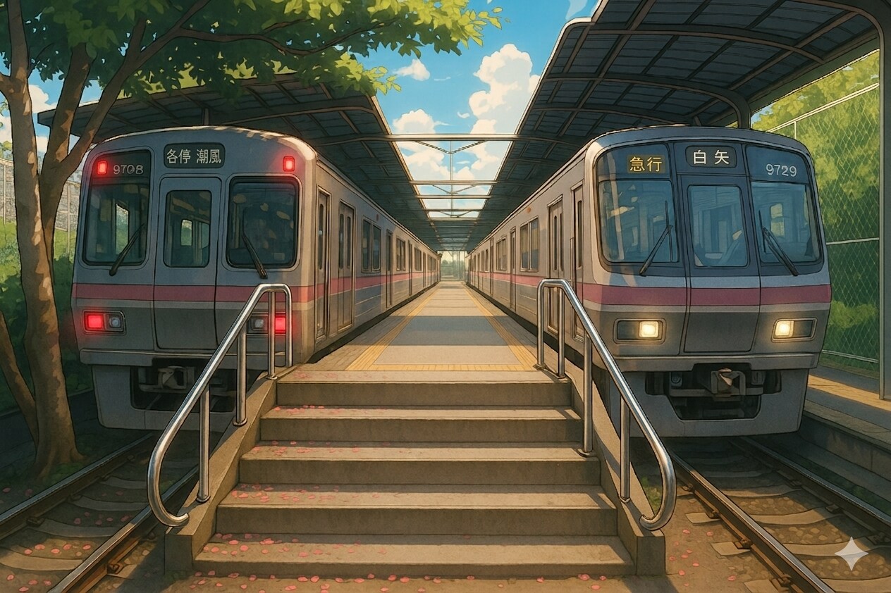 取球県営鉄道 南北線